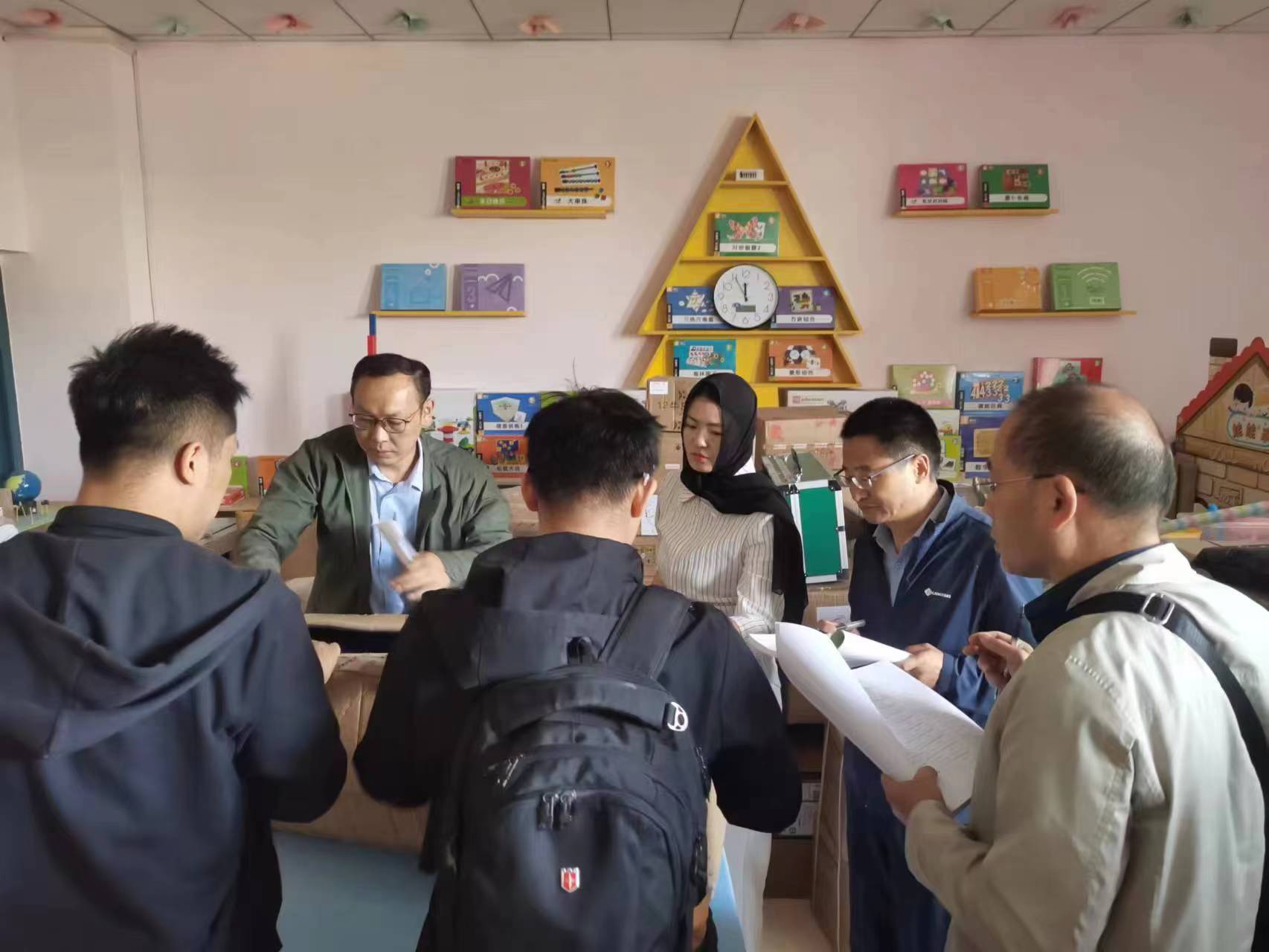组织人员对项目进行培训